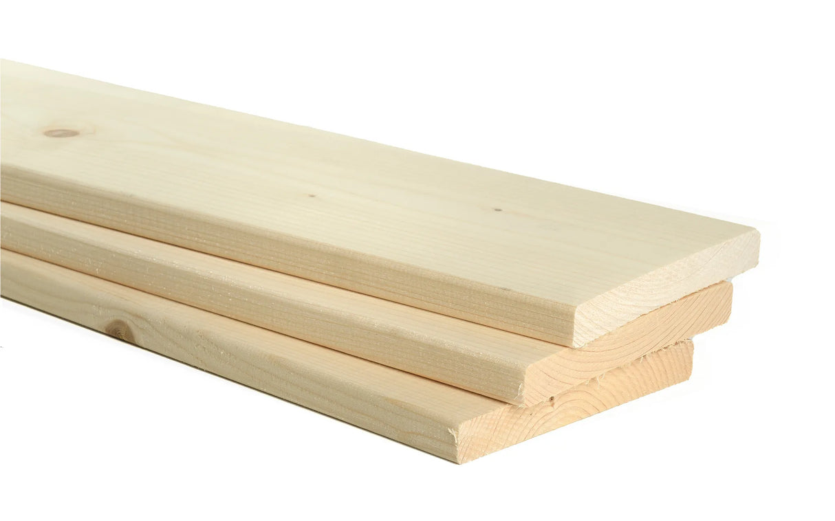 Geschaafd rondkantig