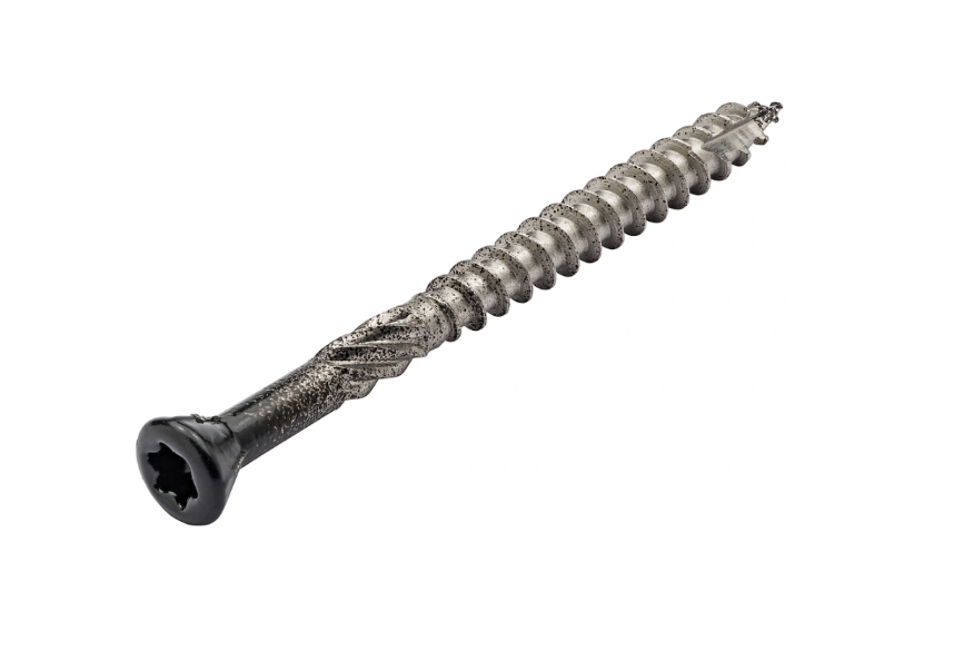 Tuinhoutschroef zwarte kop