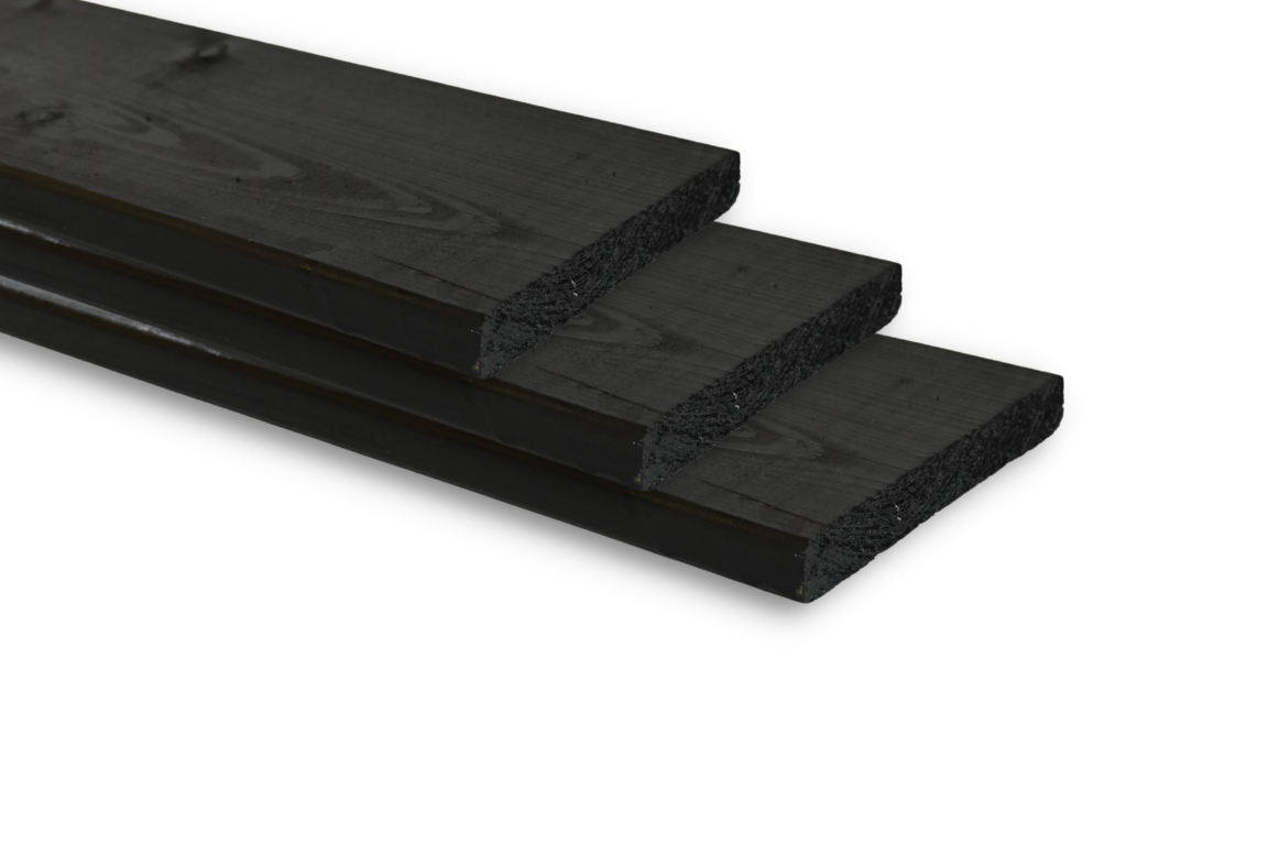 Zwarte planken